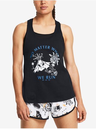 Čierne dámske tielko Under Armour UA We Run