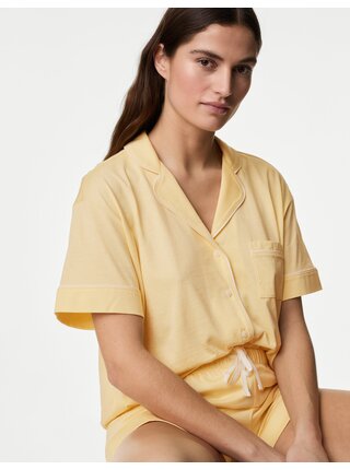 Žlté dámske pyžamo Marrks & Spencer Cool Comfort™