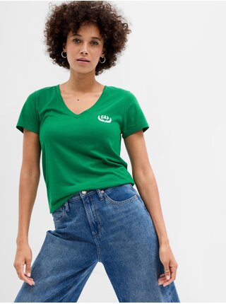 Zelené dámske tričko GAP