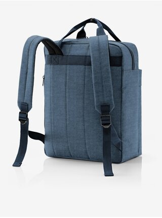 Tmavě modrý batoh Reisenthel Allday Backpack M Twist Blue