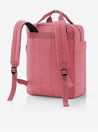 Růžový dámský batoh Reisenthel Allday Backpack M Twist Berry