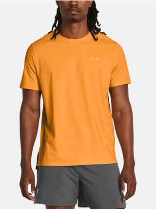 Oranžové pánské sportovní tričko Under Armour UA Launch Elite Shortsleeve