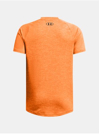 Oranžové chlapčenské športové tričko Under Armour UA Tech 2.0 SS