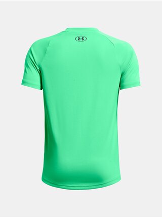 Zelené chlapčenské športové tričko Under Armour UA Tech 2.0 SS