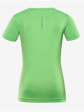 Zelené detské športové tričko ALPINE PRO Basiko