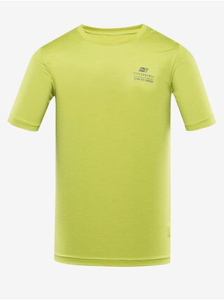 Světle zelené pánské sportovní tričko ALPINE PRO Basik