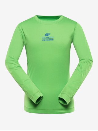 Zelené detské športové tričko ALPINE PRO Mildo