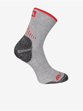 Sivé športové ponožky ALPINE PRO Kerowe