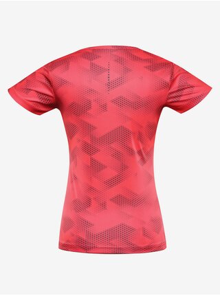 Tmavo ružové dámske športové tričko ALPINE PRO Quatra