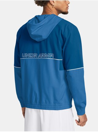 Modrá pánská sportovní bunda Under Armour UA Baseline Woven 