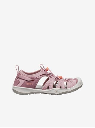 Ružové dievčenské outdoorové sandále Keen Moxie Sandal Youth
