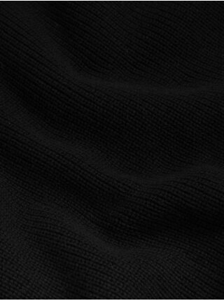 Černé dámské pletené midi šaty Marks & Spencer