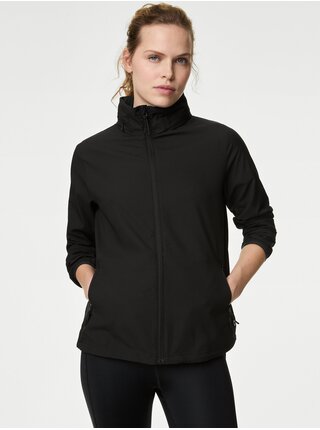 Čierna dámska zbaliteľná bežecká bunda Stormwear ™ Marks & Spencer