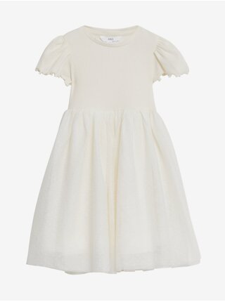 Bílé holčičí šaty Marks & Spencer   