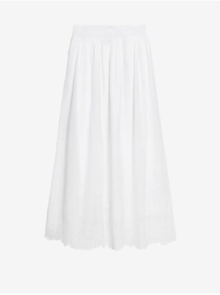 Biela dámska sukňa Marks & Spencer