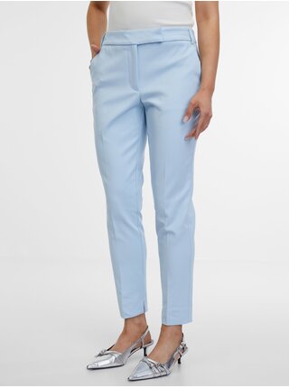 Světle modré dámské kalhoty ORSAY 