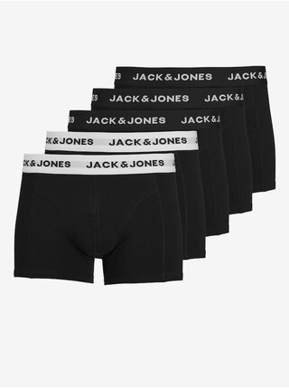 Sada pěti pánských boxerek Jack & Jones Solid