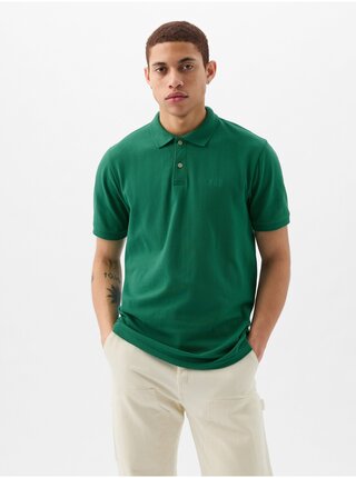 Zelené pánské polo tričko GAP