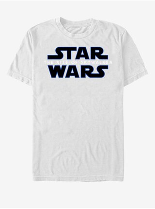 Biele unisex tričko Star Wars Episode 9 Logo
