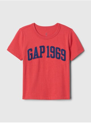 Červené chlapčenské tričko GAP 1969