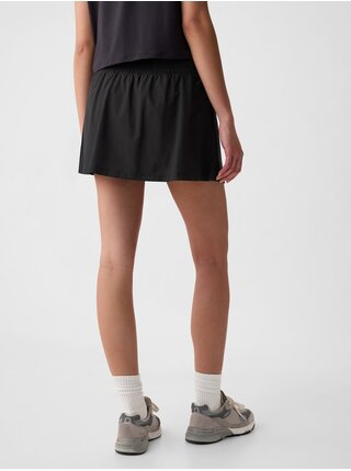 Čierna dámska kraťasová mini sukňa GAP GapFit
