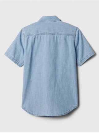 Modrá chlapčenská košeľa GAP