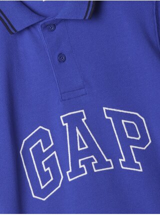 Tmavomodré chlapčenské polo tričko GAP s logom