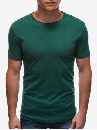 Zelené pánské basic tričko Edoti