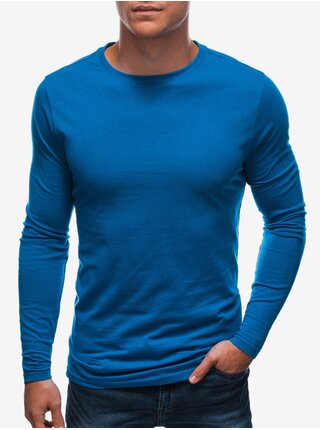Modré pánske basic tričko Edoti