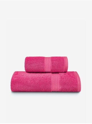 Tmavě růžový ručník Edoti