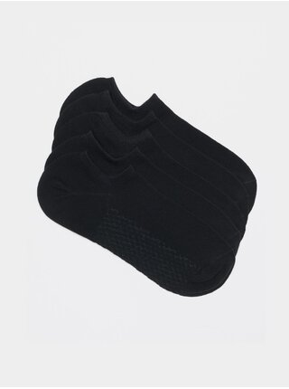 Sada pěti párů pánských ponožek v černé barvě Edoti