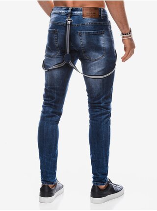 Tmavě modré pánské džíny Edoti