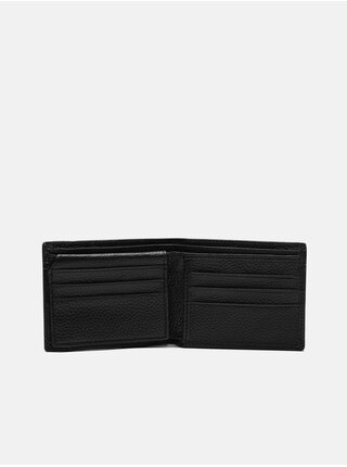 Černá pánská kožená peněženka Edoti