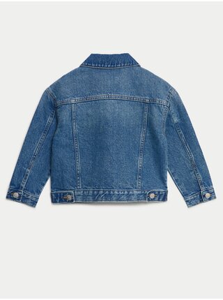  Modrá dievčenská džínsová bunda Marks & Spencer