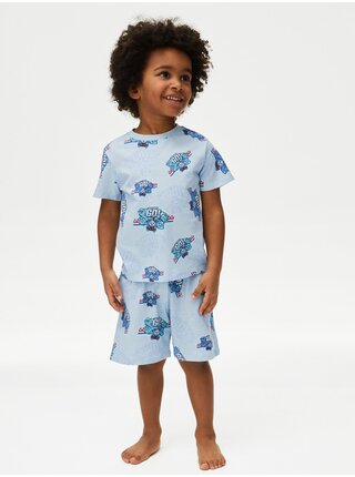 Modré chlapčenské pyžamo s motivom Thomas & Friends™ Marks & Spencer