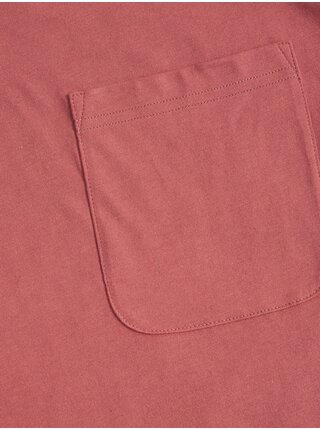 Růžové dámské tričko volného střihu Marks & Spencer