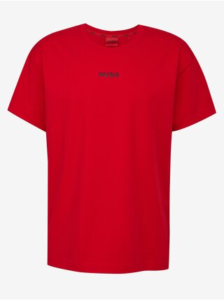 Červené pánske tričko HUGO