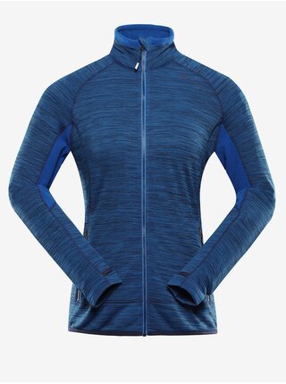 Modrá dámská rychleschnoucí mikina s cool-dry Alpine Pro ONNECA