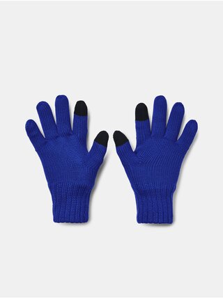 Modré športové rukavice Under Armour UA Halftime Wool