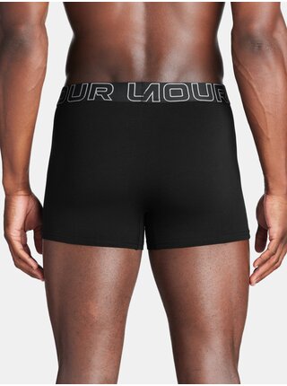 Sada pánskych boxeriek v čiernej farbe Under Armour UA Performance Cotton 3in