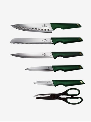 Sada nožů ve stojanu 7 ks BERLINGERHAUS Emerald Collection