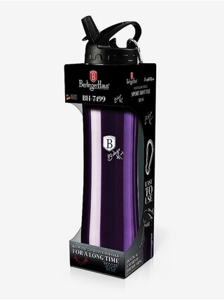 Sportovní nerezová lahev 0,5 l BERLINGERHAUS Purple Metallic Line