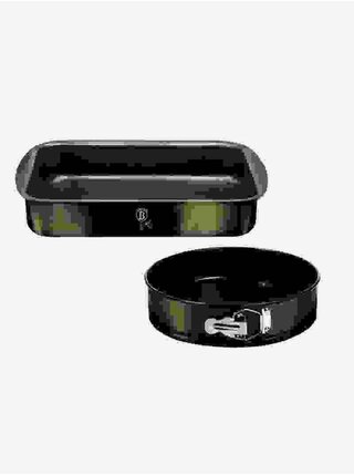 Forma na pečení sada titanovým nepřilnavým povrchem 2 ks Shiny Black Edition BERLINGERHAUS
