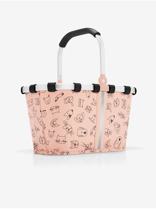 Taška Reisenthel Carrybag XS Kids Cats and dogs rose