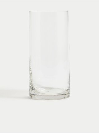 Sklenená stredná valcová váza Marks & Spencer