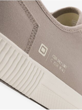 Šedé pánske basic tenisky Ombre Clothing Classic