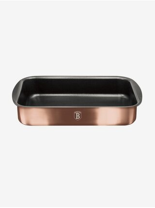 Pečící plech s titanovým povrchem Rosegold Metallic Line 29,5x26,5 cm BERLINGERHAUS