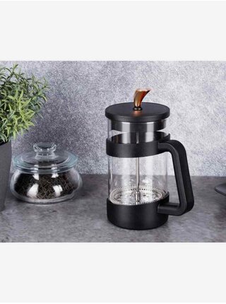 Konvice na čaj a kávu French Press 350 ml Black Rose Collection BERLINGERHAUS