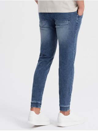 Modré pánské džíny Ombre Clothing