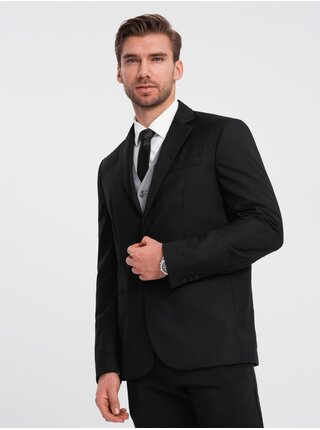 Černé pánské sako Ombre Clothing
